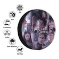 thumbnail image 4 of The Vampire Diaries Pattern Spare Tire Cover Waterproof Dust-Proof Universal Wheel Tire Cover Protector Accessories 14" 15" 16" 17", 4 of 7
