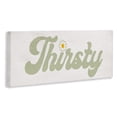 thumbnail image 3 of Stupell Industries Groovy Thirsty Phrase Canvas Wall Art design by Lil' Rue, 17 x 40, 3 of 7