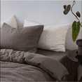 thumbnail image 3 of NAMZI Bed Sheets Set, Bedding Sheets Pillowcases Kit, Twin Bed Set, Hotel Bedding, Home Decor(Brown), 3 of 4