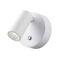 thumbnail image 2 of Spot Lights Indoor, Rechargeable Spotlight Indoor, 360Â° Rotate Wireless LED Uplighting, Battery Powered Ceiling Spotlight for Artwork Painting Tree Picture Lights Wall Light (White), 2 of 5