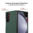thumbnail image 4 of Dteck for Samsung Galaxy Z Fold 6 Case with Tempered Glass Screen Protector, Full Body Hard PC Ultra-Thin Anti-Scratches Shockproof Protective Phone Case for Galaxy Z Fold6 5G,Green, 4 of 7