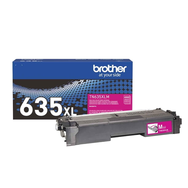 Cartucho de tóner magenta original Brother TN635XLM de alto rendimiento, 1 unidad