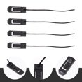thumbnail image 1 of OFFIGAM 4Pcs Fixed Stern Buckle Black Boat Fin Catch with Strong Water Flex Design, 1 of 8