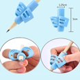 thumbnail image 2 of Guide de Doigts pour Enfants, 8 Pcs Poignées en Silicone pour Crayons, Aide à l'Écriture, Poignée pour Crayons, 2 of 5