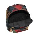 thumbnail image 6 of FORMRS Kids School Backpack with Front Zippered Pocket 12" Student Travel Daypack, Dark Tartan Pattern, 6 of 6
