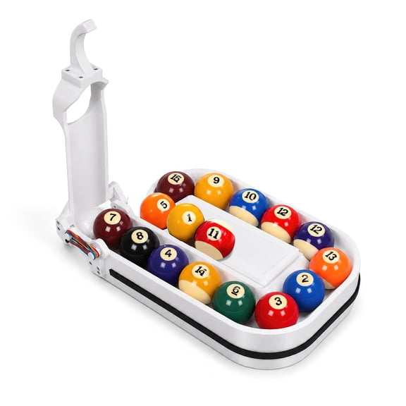 HI-REEKE Billiards and Snooker Training Rack Pool Training Aids Tool Holds 15 Balls