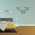 thumbnail image 1 of Love You Forever Vinyl Wall Decal Quote Nursery Sticker Bedroom Decor XJ423, 1 of 5