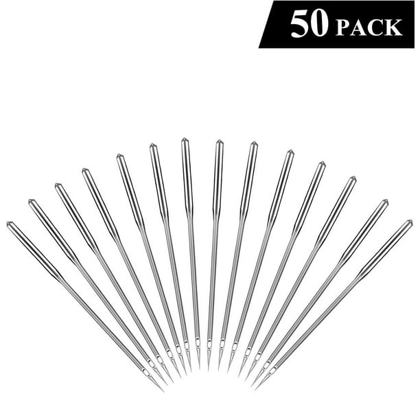 Sewing Machine Needles, 50 Count, Universal Regular Point for Singers