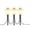 B, variant on 3 PCS Halloween Glowing Ghost Garden Stake, 14 inch Light-Up Yard Insert Decor, Spooky Night Light for Window Bar Haunted House Atmosphere Display
