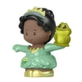 thumbnail image 3 of Replacement Part for Fisher-Price Little People Talking Castle Dollhouse Playset - Replacement Princess Tiana holding a frog, 3 of 5