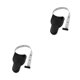 thumbnail image 4 of sweethay Cinta métrica telescópica automática Medición del cuerpo Forma de Y Circunferencia del pecho 1.5M Calibrador de doble cara Herramienta de Negro 2piezas sweethay CBP582509, 4 of 5