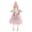 Pink, variant on 20×10cm Plush Love Angel Christmas Ornament, White Pink Gray, Hanging Pendant for Christmas Tree Home Decor