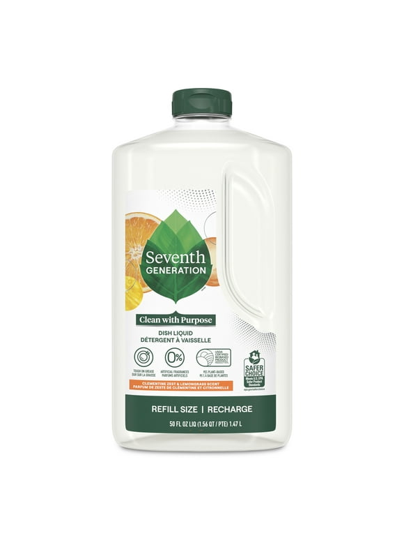 Seventh Generation Lemongrass & Clementine Dish Liquid Soap