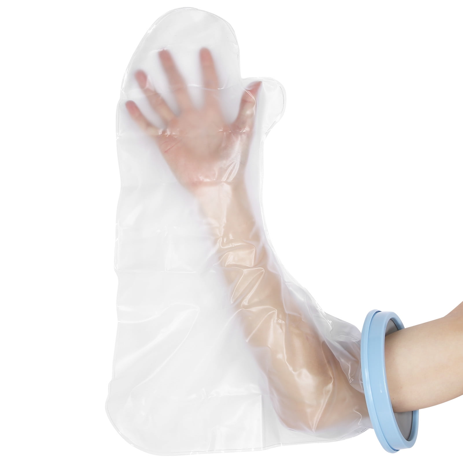 LHCER Waterproof Arm Cast Cover for Shower Children Long Full Protector Cover Soft Comfortable Watertight Seal to Keep Wounds Dry Bath Bandage Broken Hand,Wrist,Finger,Elbow No Mark on Skin Reusable