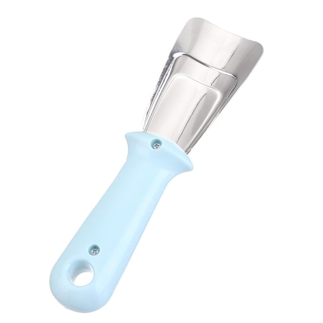 Congelador Pala De Descongelación De Acero Inoxidable Raspador De Hielo Portátil Pequeño Herramienta De Limpieza Resistente Espátula De Descongelación Con Mango Antideslizante Para Refrigerador matsuzay TO003830-00