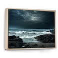 thumbnail image 2 of Designart "Scenic Rocky Beach III" Ocean Floater Framed Canvas Wall Art, 2 of 5