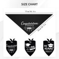 thumbnail image 3 of Graduation Season Pet Graduation Printed Dog Scarf Graduation Memorial Towel For Puppy Costume Decor, 3 of 5