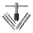thumbnail image 3 of Juego De Llaves En T De 6 Uds Con Grifos De M3-m8 Métricos, Broca, Herramienta De Pisado De Tornillo De Metal, 3 of 9
