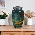 thumbnail image 5 of Deer Cremation Urns For Human Ashes - Human Remains Urn Adult - Funeral Urns For Adult Ashes Men - Urn Ashes - Keepsake Urns For Ashes Small - Memorial Urns For Human Ashes (Size -10Inch), 5 of 5