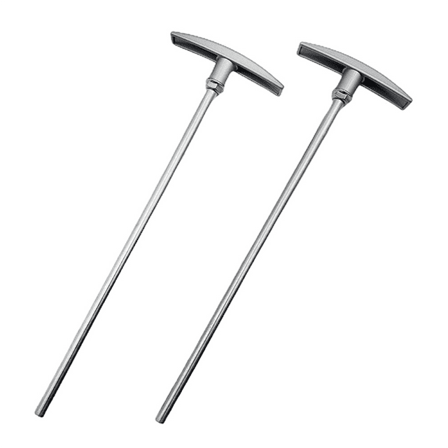 2 Pack-RV Waste Valve Extension Tube 9inch TX9HPB RV Waste Valve Handle Replacement, Valve Aluminum Tube Extension Rod