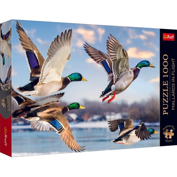 Trefl Premium Plus Mallards in Flight 1000 Piece Puzzle
