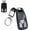 Carbon Fiber, variant on Key Fob Cover Compatible with Fit for Audi A4 Q7 2022 A5 TT 2018 Q5 A3 A6 SQ5 R8 S5, ABS Zinc Alloy 3 Button Key Fob Cover Keyless Key Holder with Keychain Keychain Case Holder Protector,Silver