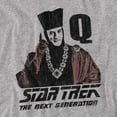 thumbnail image 2 of Star Trek Q Point Officially Licensed Adult T-Shirt L, 2 of 7