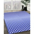 thumbnail image 2 of Ahgly Company Indoor Round Patterned Blue Angel Blue Area Rugs, 8' Round, 2 of 6