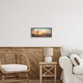 thumbnail image 2 of Stupell Industries Western Sunset Canyon Gray Framed Floater Canvas Wall Art design by Petal Prints Design, 11 x 25, 2 of 9