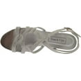 thumbnail image 6 of Benjamin Walk 848231016779 Touch Ups Womens Flatter Dress Sandal, Silver - Wide 8, 6 of 7