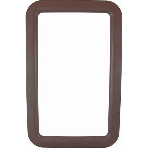 Valterra Entry Door Window Frame A77009 Exterior Window Frame; 15-3/4 Inch Width x 24-3/4 Inch Height; For 12 Inch Width x 21 Inch Height Glass; Brown