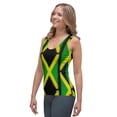 thumbnail image 3 of Jamaican Flag Women’s  Tank Top (XS), 3 of 4