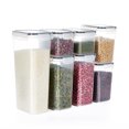 thumbnail image 2 of Storage tanks,With Lid Cereal 7pcs Containers Kitchen Containers Kitchen Container Kitchen Container Free Container Free Noodle Flour Rice Free With With Lid Cereal Noodle Flour Anrio, 2 of 6