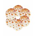 thumbnail image 7 of 15 Inch Round Placemats Set of 6, Pumpkins Fall Non Slip Heat Insulation PP Table Mats, Thanksgiving Orange Maple Leaf Washable Place Mats for Kitchen Dining Party Table Decor, 7 of 7