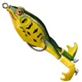 thumbnail image 2 of Simulación de superficie de agua Luya Soft Bait Tractor Thunder Frog Cebo de pesca Cebo falso Cebo biónico Cebo biónico Luya, 2 of 5