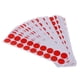 thumbnail image 4 of 2700pcs Paster autoadhesivo de la blanco, parches de las etiquetas engomadas de la salpicadura rojo Macarena Papel de tiro, 4 of 8