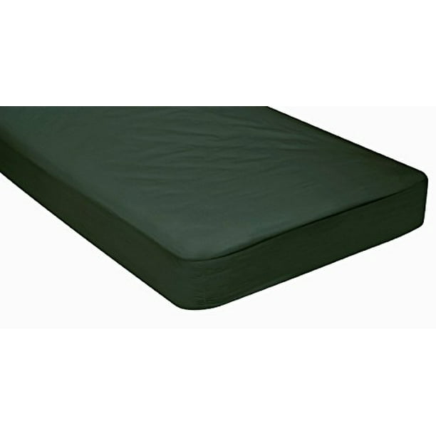 Gilbin Cot Size Flat Sheets 54 x 90 For camp Beds (Hunter Green