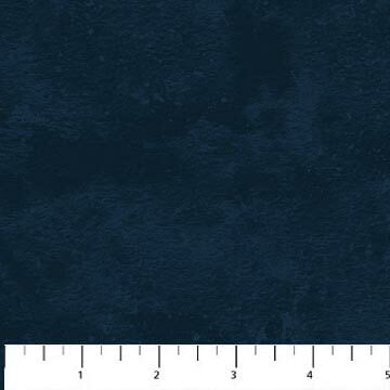Navy cotton fabric - Toscana Northcott quilting cotton QTR YD