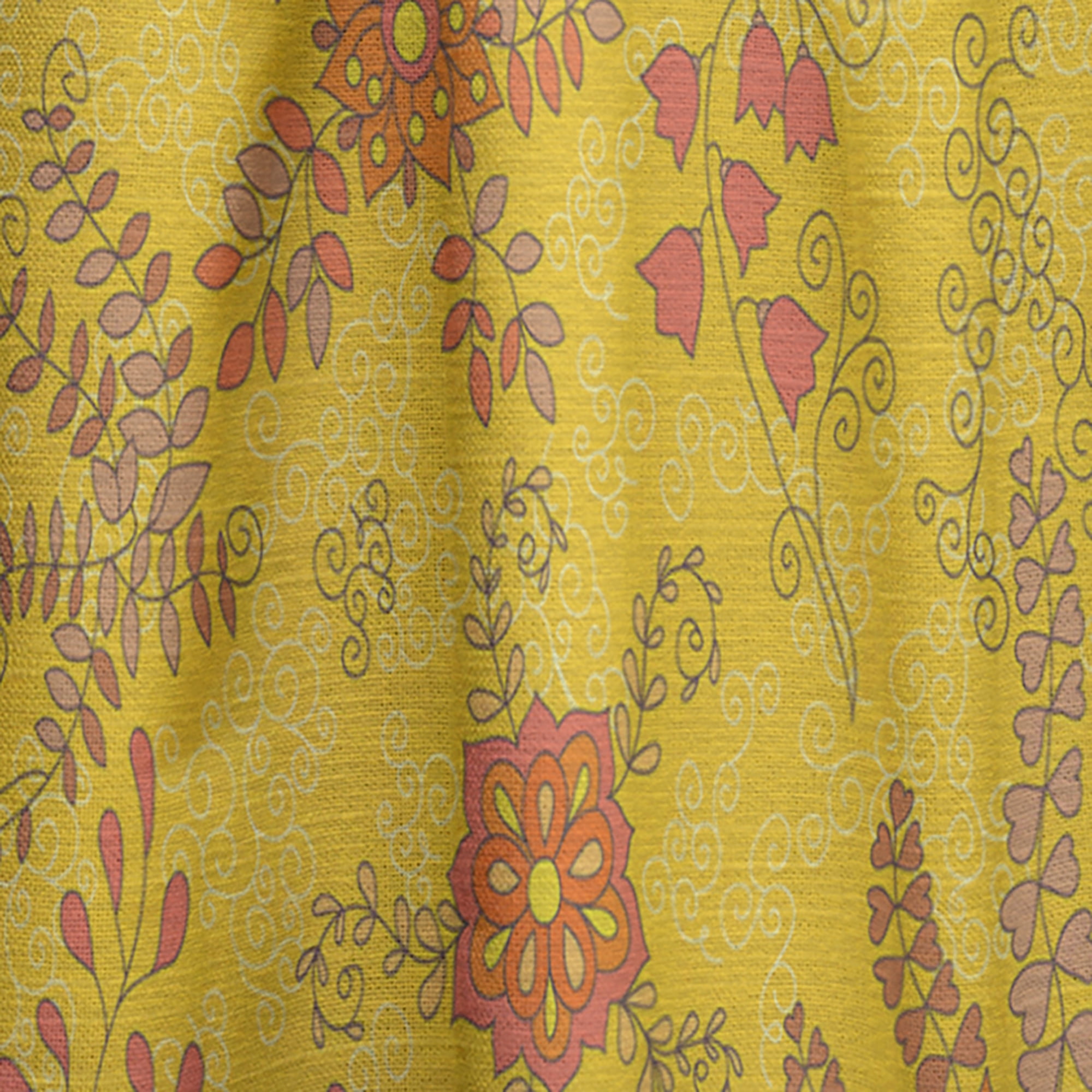 Designart 'Vintage Church Door' Bohemian & Eclectic Curtain Panel
