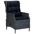 thumbnail image 5 of Bowery Hill Contemporary Weather-Resistant Garden Dining Set in Dark Gray, 5 of 10