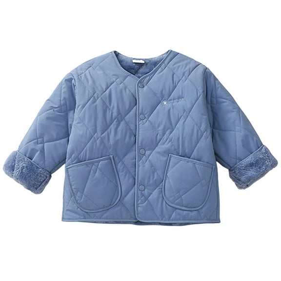 ANINEO Boys Warm Down Padded Coats With Interior For Cold Weather Winter Thermal Insulated Long Sleeve Jackets Outerwear Kids Boho Toddler Wear