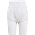 thumbnail image 3 of LNGOOR 2 Pcs Culottes d'Incontinence Imperméables Lavables et Réutilisables Culottes en Plastique Anti-Fuites sous-Vêtements d'Incontinence Couvre-Couche pour Adulte (Blanc Très Grand), 3 of 8