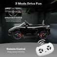 thumbnail image 4 of Porsche 718 12V Power Kids Ride on Car with Remote Control, Kids Electric Car to Drive, Toddler Car with Bluetooth/MP3/Lights, Gift for Boys Girls Aged 3-5, Black, 4 of 9