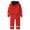 Red, variant on Ruyang Snow Suit for Kids Boys Girls One Piece Ski Outfit Reflective Winter Warm Faux 𝐅𝐮𝐫 Hooded Zip Up Snowsuit
