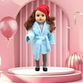 thumbnail image 6 of Gqtwoy 18-Inch Doll Velvet Vests & Denim Jacket Set, 3-Piece Outfit, Fashionable Doll Clothing, Perfect for Dress-Up and Special Occasions, Easy to Put On and Off, 6 of 6