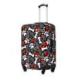 thumbnail image 2 of Uemuo Paw And Bones Printed Washable Luggage Cover - Fashion Suitcase Protector Fits 18-32 Inch Luggage -X-Large, 2 of 9