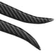 thumbnail image 5 of Ceja de faro, par de párpados de fibra de carbono para faros delanteros de coche, decoración exterior de fibra de carbono, eficiencia óptima, 5 of 9