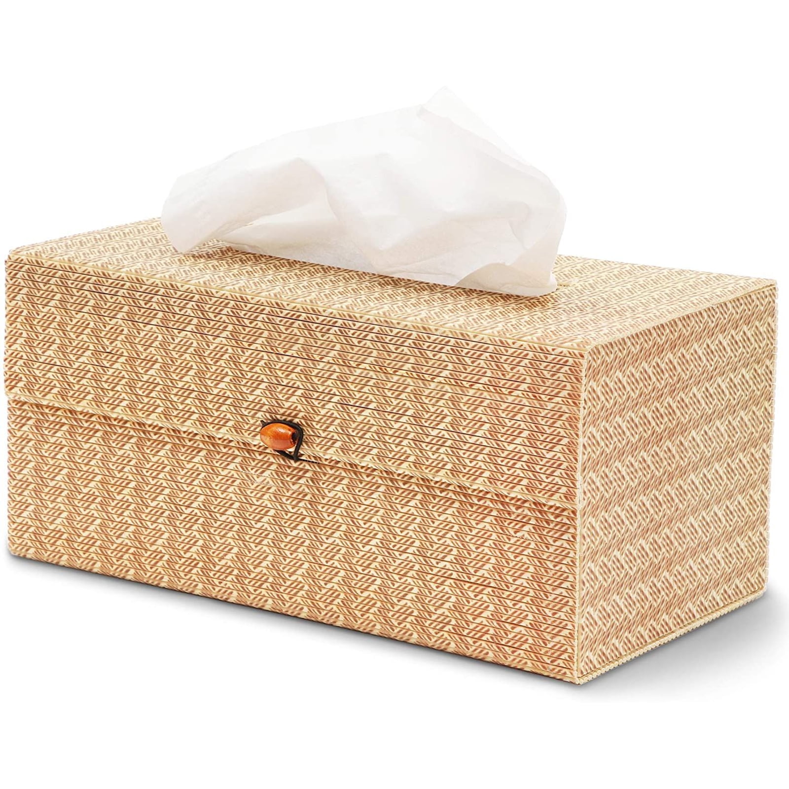 Tissue Box Paper Holder Cover Napkin Case Dispenser Storage For Home Office US 