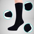 thumbnail image 3 of Calcetines Caballero Sokkos Nylon Liso 6 Pares Ligeros y Resistentes, 3 of 6