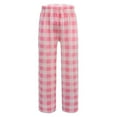 thumbnail image 3 of oqasdz Girls Pants Child Kids Relaxed Soft Comfortable Plaid Pajamas Sleepwear Bottoms Outdoor Homewear Size 12 Y-13 Y, 3 of 3
